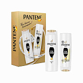  Подарочный набор PANTENE Густые и крепкие (Шампунь 250мл + Бальзам 200мл) 