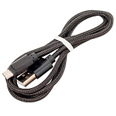  Кабель ET-25 Energy USB/MicroUSB 1м, 2А, черный 104102 