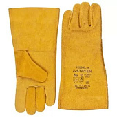 Термостойкие краги STAYER "MASTER" для сварки и тяжелых механических работ, 350 мм Термостойкие краги STAYER "MASTER" для сварки и тяжелых механических работ, 350 мм