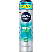  Дезодорант спрей Nivea Deo муж Fresh Kick 150мл 