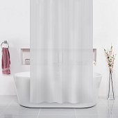  Штора для ванной Line 180х200 (ШхВ) белая GX008-3 13677 