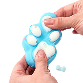 Мялка сквиши Кошачья лапка, цвета микс, 10843339 Мялка сквиши Кошачья лапка, цвета микс, 10843339