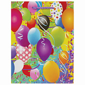  Пакет подарочный Золотая сказка, Воздушные шары, 18x10x23 см, 606590 