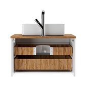 Тумба Senator 70 подвесная с раковиной Joy 46 DS4301T Домино Тумба Senator 70 подвесная с раковиной Joy 46 DS4301T Домино