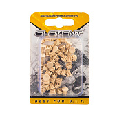 Заглушки декоративные 5мм, сосна, 50шт, Element
