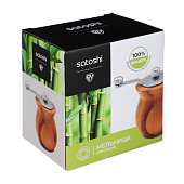 Мельница для специй SATOSHI, 9см, бамбук 827-125 Мельница для специй SATOSHI, 9см, бамбук 827-125