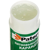 Пятновыводитель карандаш PATERRA, для всех типов загрязнений и всех видов тканей, 20 г Пятновыводитель карандаш PATERRA, для всех типов загрязнений и всех видов тканей, 20 г