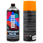 Эмаль аэрозольная универсальная Оранжевый DECORIX, 520мл. Эмаль аэрозольная универсальная Оранжевый DECORIX, 520мл.