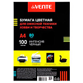 Бумага А4 100л deVENTE черный интенсив 80г /2072501/