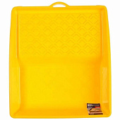 Ванночка (кювета) для краски 37х34см, желтая, АКОР Ванночка (кювета) для краски 37х34см, желтая, АКОР