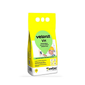 Шпаклевка белая цементная влагостойкая VH (5кг) /Vetonit Шпаклевка белая цементная влагостойкая VH (5кг) /Vetonit