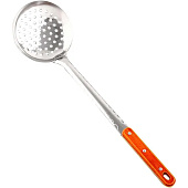 Шумовка д/казана d-12см L-43см нерж. дер.ручка 5147856 Шумовка д/казана d-12см L-43см нерж. дер.ручка 5147856