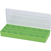 Бокс универсальный 38,2 х 15,2 х 4,5 cм // Сибртех Бокс универсальный 38,2 х 15,2 х 4,5 cм // Сибртех