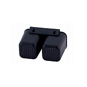 Сушилка для посуды 59х38х13 см с поддоном,черная 751 Сушилка для посуды 59х38х13 см с поддоном,черная 751