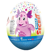  Шоколадное яйцо Мега Секрет Лунтик с игрушкой 20г 