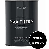  Эмаль термостойкая для мангалов черная 0,8 кг Элкон 