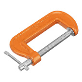 Струбцины G-образные, набор 3шт, 25-50-75мм, Sparta Струбцины G-образные, набор 3шт, 25-50-75мм, Sparta