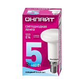 Лампа LED 5Вт Е14, грибовидная, 4000К нейтр. бел. ОНЛАЙТ Лампа LED 5Вт Е14, грибовидная, 4000К нейтр. бел. ОНЛАЙТ