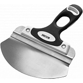 Шпатель для ведра 200мм, нержавеющая сталь, двухкомпонентная ручка, DECOR Шпатель для ведра 200мм, нержавеющая сталь, двухкомпонентная ручка, DECOR