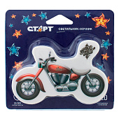 Светильник СТАРТ NL 3LED Мотоцикл красный Светильник СТАРТ NL 3LED Мотоцикл красный