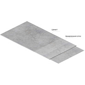 Плита цементная влагостойкая 2400х1200х9мм /АрмПанель Плита цементная влагостойкая 2400х1200х9мм /АрмПанель
