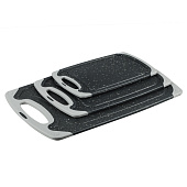 Набор досок разделочных 3шт Satoshi Марсель, пластик 852-152 Набор досок разделочных 3шт Satoshi Марсель, пластик 852-152