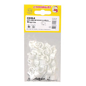 Скоба для электрокабеля 10 кругл(50 шт) Стройбат Скоба для электрокабеля 10 кругл(50 шт) Стройбат
