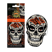 Ароматизатор подвесной картон AROMA CAR Dia de Muertos Orange Man Ароматизатор подвесной картон AROMA CAR Dia de Muertos Orange Man