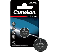 Батарейка CR2032 Lithium(1шт/бл)/Camelion