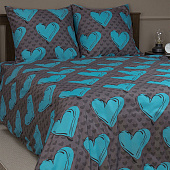  Комплект постельного белья Amore Mio BZ QR Kind, полутораспальный, макосатин 