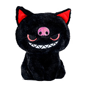 Мягкая игрушка Кот, 20 см, цвет черный, 9891272 Мягкая игрушка Кот, 20 см, цвет черный, 9891272