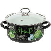 Кастрюля Керченская эмаль Мохито 3,0 л черный 61915-123/4.01 КЕР Кастрюля Керченская эмаль Мохито 3,0 л черный 61915-123/4.01 КЕР