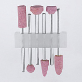 Набор кругов шлифовальных оксид алюминия, 6шт/STAYER Набор кругов шлифовальных оксид алюминия, 6шт/STAYER