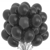 Набор воздушных шаров Графитовый 100 шт 10269837 Набор воздушных шаров Графитовый 100 шт 10269837