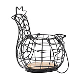  Корзина для яиц Доляна «Эстетика», чёрный 7167301 