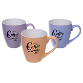  Кружка 550мл "Кофе",керамика, микс рисунков 323-0545 