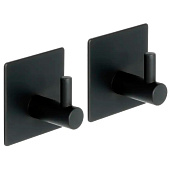  Крючки металл черные 2шт 