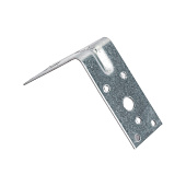  Уголок крепежный усиленный 90х90х40х1,8-2,0мм цинк 