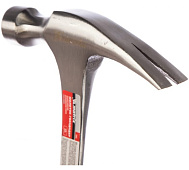 Молоток-гвоздодер 570г, двухкомпонентная рукоятка, цельнометаллический, Matrix Молоток-гвоздодер 570г, двухкомпонентная рукоятка, цельнометаллический, Matrix