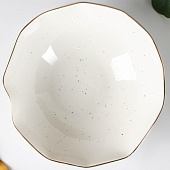 Салатник фарфоровый Доляна «Млечный путь», 700 мл, цвет белый в крапинку 5287696 Салатник фарфоровый Доляна «Млечный путь», 700 мл, цвет белый в крапинку 5287696