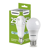 Лампа LED 25Вт Е27, груша, 6500К холодный GENERICA