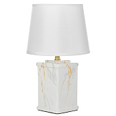  Настольная лампа "Лианн" Е14 40Вт белый 18,8х17,8х30,5 см   9947760 