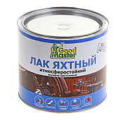  Лак яхтный алкидно-уретановый глянцевый Master Good 1,8л 