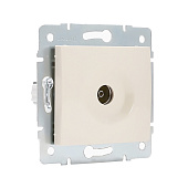 Розетка СП ТV проход. крем Карина Розетка СП ТV проход. крем Карина