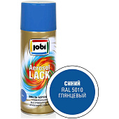  Эмаль аэрозольная алкидная глянцевая синяя RAL 5010 JOBI 520мл 