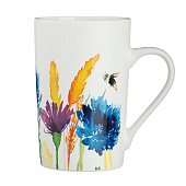 Кружка 380мл, фарфор, микс MILLIMI Акварель 806-202 Кружка 380мл, фарфор, микс MILLIMI Акварель 806-202