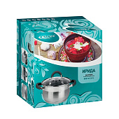 Кастрюля Катунь Ирида 3,9л, KT08-D-20