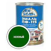 Эмаль ПФ-115М глянцевая зеленая Эксперт 0,8кг Эмаль ПФ-115М глянцевая зеленая Эксперт 0,8кг