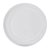 Тарелка обеденная NataM d255мм рифленый борт, белый F-LSLQP100 Тарелка обеденная NataM d255мм рифленый борт, белый F-LSLQP100