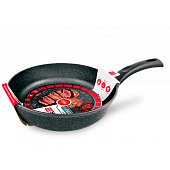 Сковорода 26см "Каменная", Черный гранит, НЕВА 18126 Сковорода 26см "Каменная", Черный гранит, НЕВА 18126